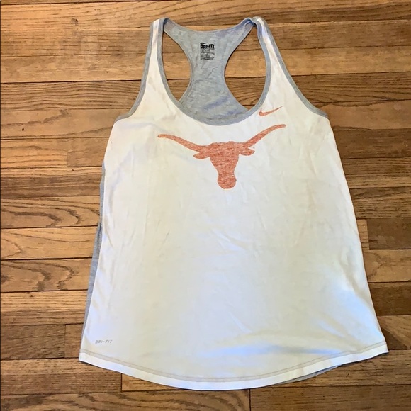 Nike Tops - Very Cute Longhorns Nike Tank!